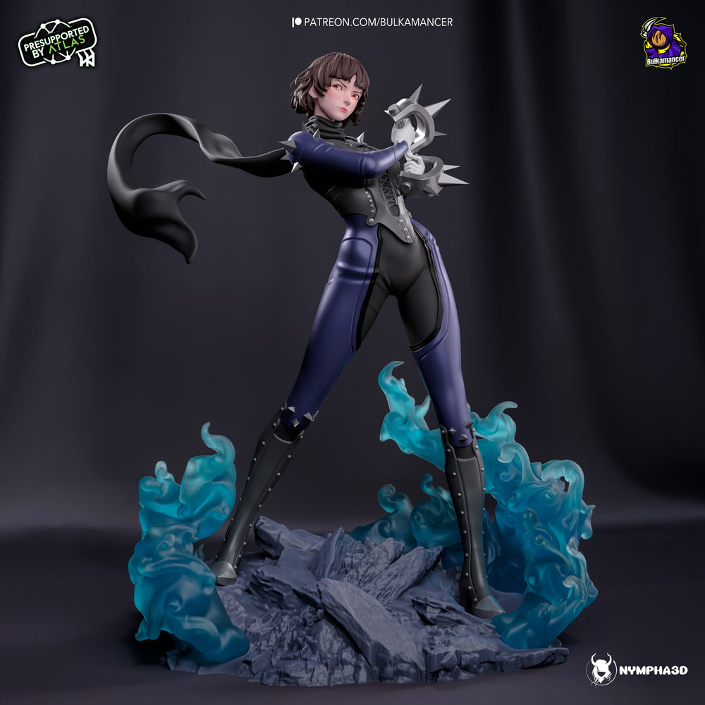 Makoto — Persona 5 — Statue by Bulkamancer