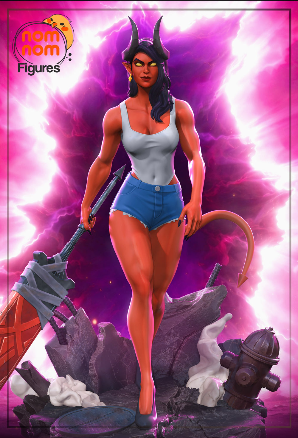 Malevola — Dispatch — Statue by NomNom