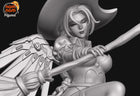 Mercy Witch — Overwatch — Statue by NomNom