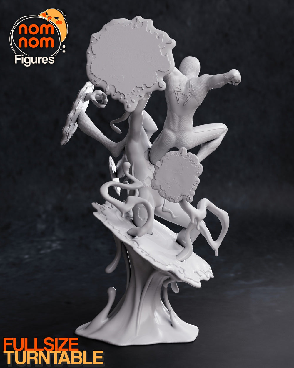 Miles Morales — Spiderman Across the Spider Verse — Statue by NomNom