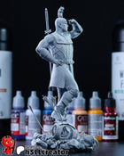 Minsc and Boo — baldur's gate 3 — Statue by H3llcreator