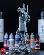 Minsc and Boo — baldur's gate 3 — Statue by H3llcreator