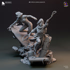 Mio &amp; Zoe — Split Fiction — Statue by Bulkamancer