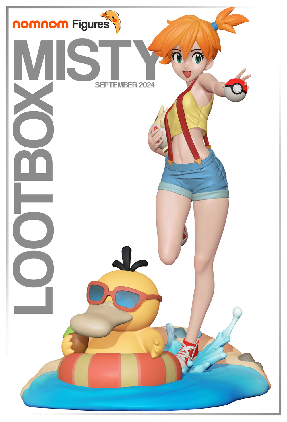 Misty — Pokemon — Statue by NomNom