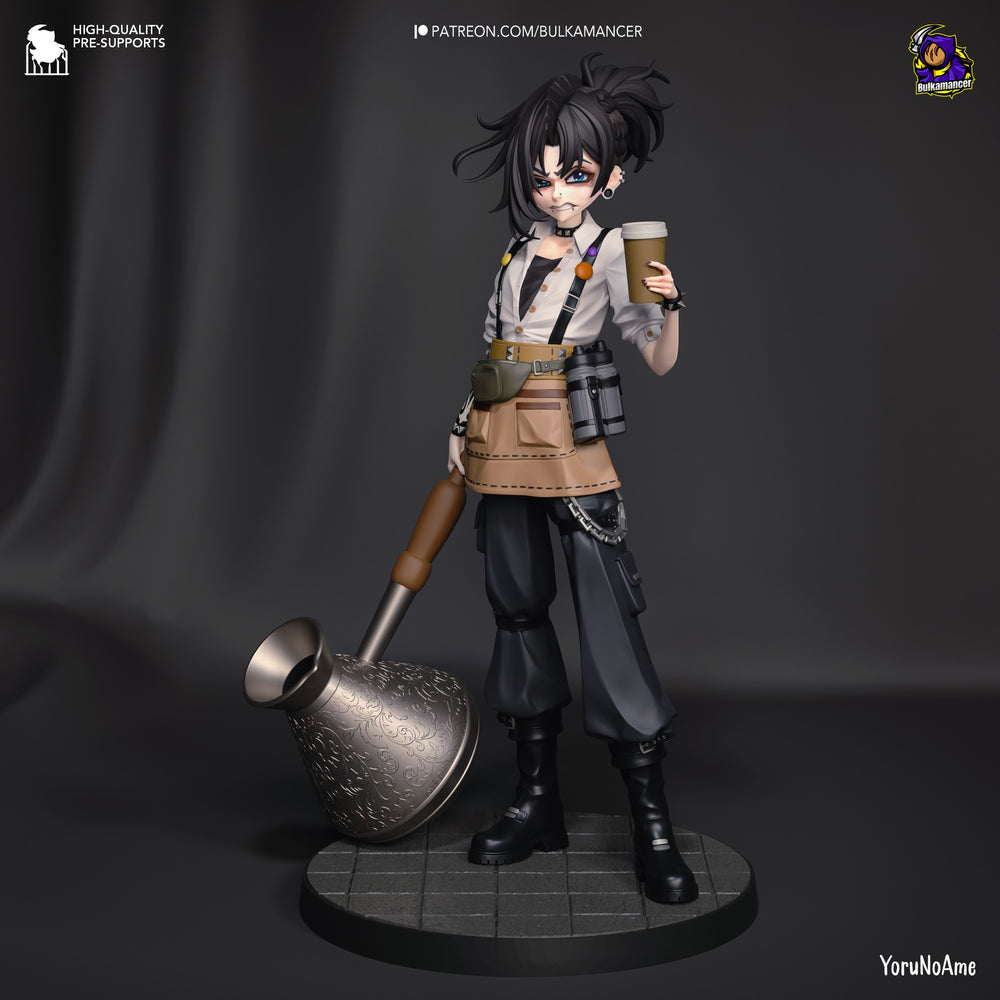 Mokka — Unbreadable — Statue by Bulkamancer