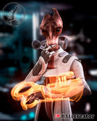 Mordin Solus — mass effect — Statue by H3llcreator