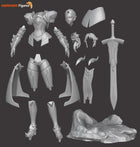 Mordred — Faith — Statue by NomNom