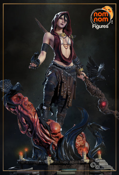 Morrigan — Dragon Age — Statue by NomNom