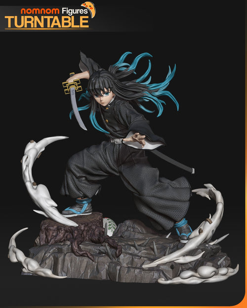 Muichiro — Demon Slayer — Statue by NomNom