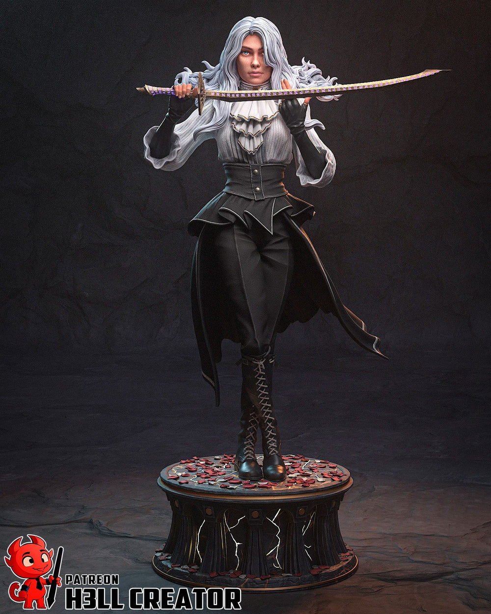 Maelle — Clair Obscur: Expedition 33 — Statue by H3llcreator