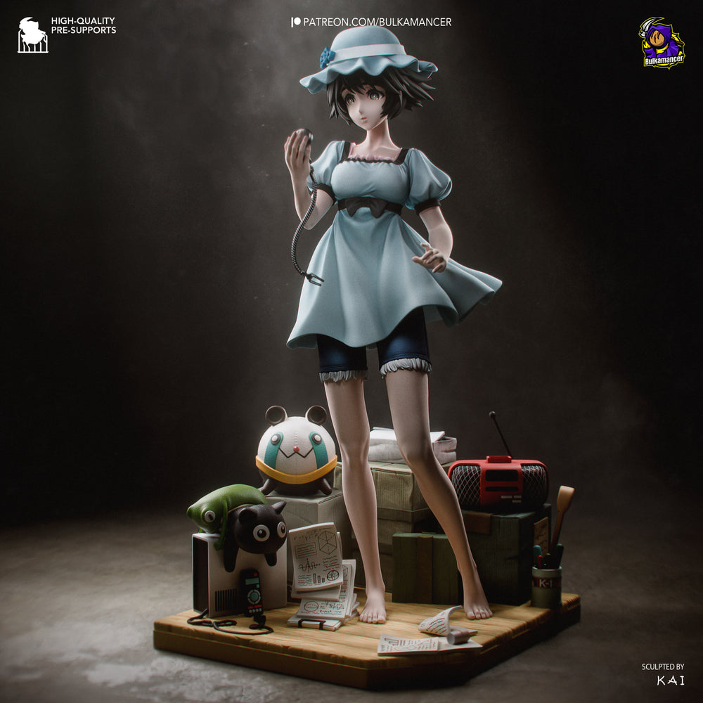 Mayuri — steins gate — Statue by Bulkamancer