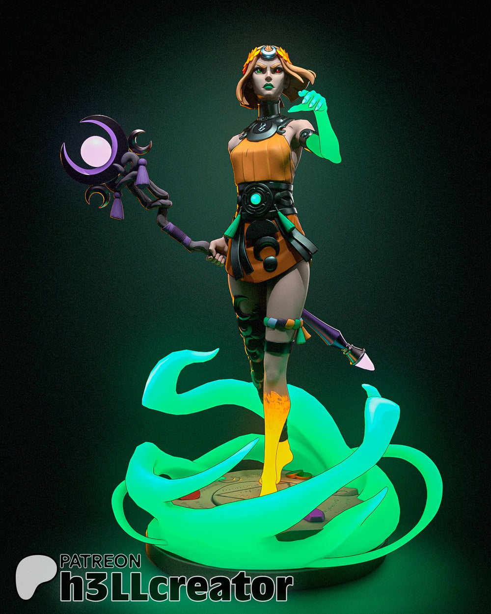 Melinoe — hades — Statue by H3llcreator