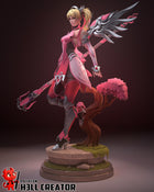 Mercy — overwatch — Statue by H3llcreator
