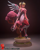 Mercy — overwatch — Statue by H3llcreator