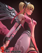 Mercy — overwatch — Statue by H3llcreator