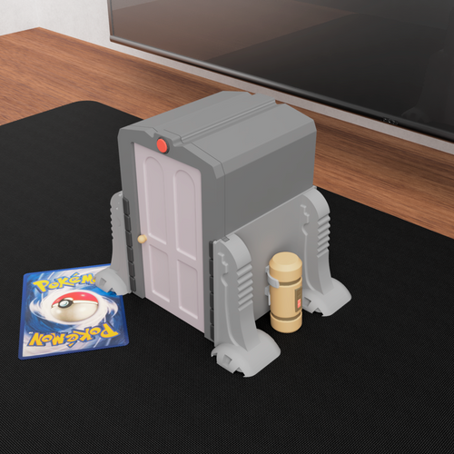 Monsters Inc. Door - Deck Box