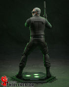 Navy SEAL with night-vision goggles — navy seal — Statue by H3llcreator