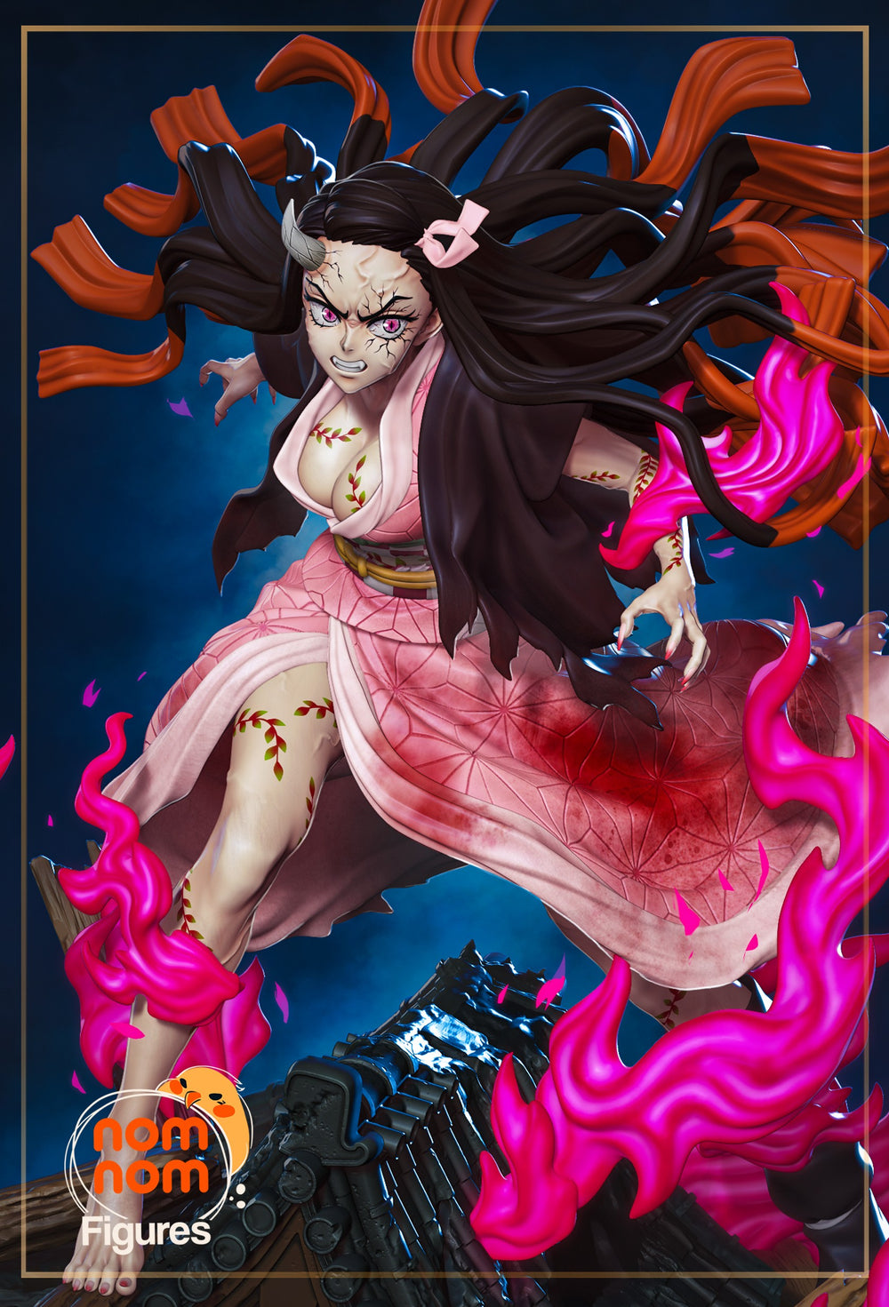 Nezuko — Demon Slayer — Statue by NomNom