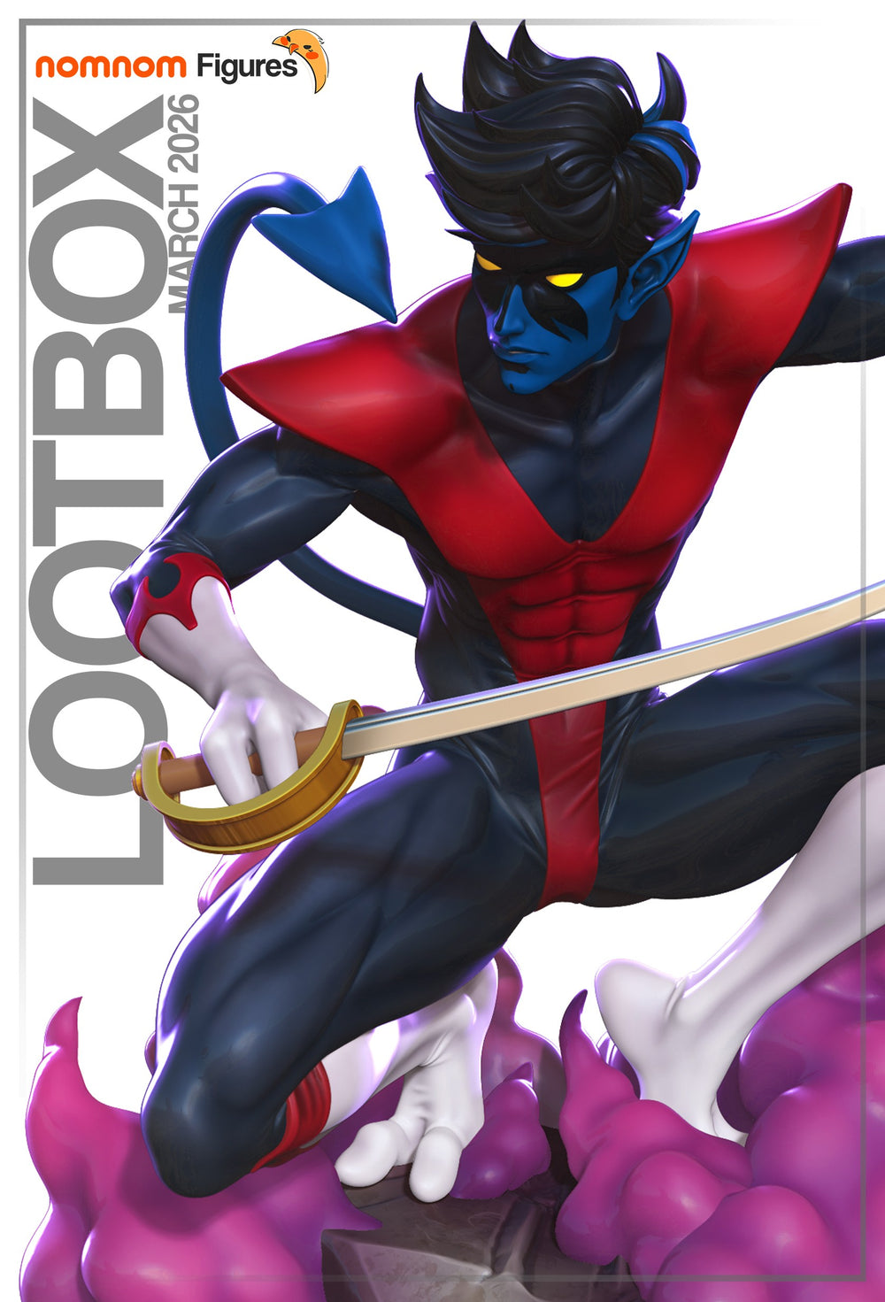 Nightcrawler — X-men — Statue by NomNom