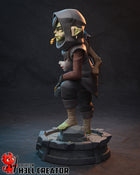 Nott — d&d — Statue by H3llcreator
