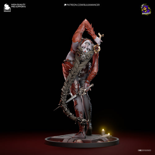Orin the Red | Baldur's Gate 3 — Statue by Bulkamancer