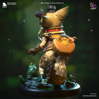 Palico and Toad — Monster Hunter Wilds — Statue by Bulkamancer