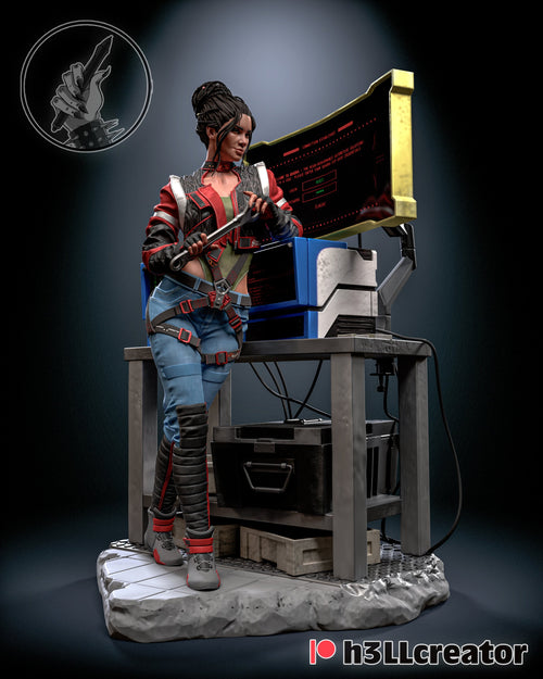 Panam Palmer — cyberpunk 2077 — Statue by H3llcreator