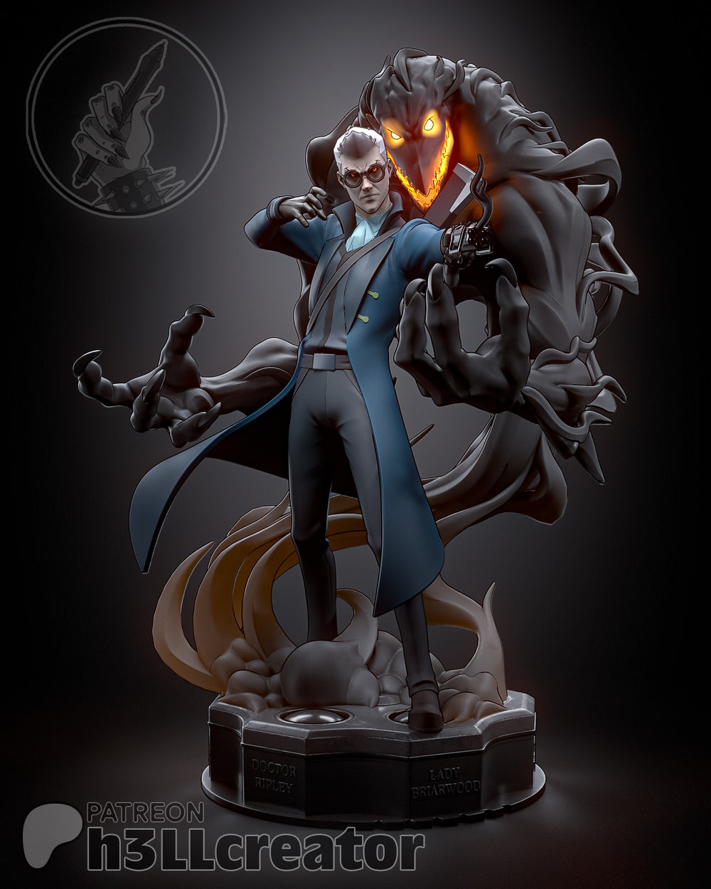 Percival de Rolo — Statue by H3llcreator