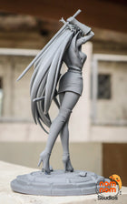 Pirotess — Record of the Lodoss War — Statue by NomNom