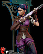 Policewoman — Statue by H3llcreator