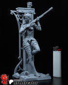 Policewoman — Statue by H3llcreator