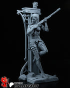 Policewoman — Statue by H3llcreator