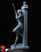 Policewoman — Statue by H3llcreator