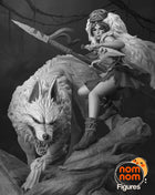 Princess Mononoke — Statue by NomNom