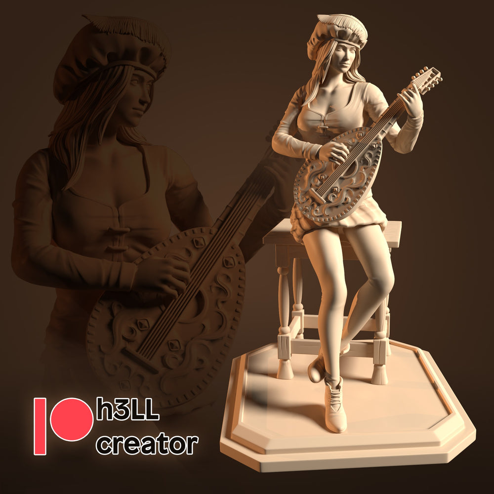 Priscilla — bioware — Statue by H3llcreator