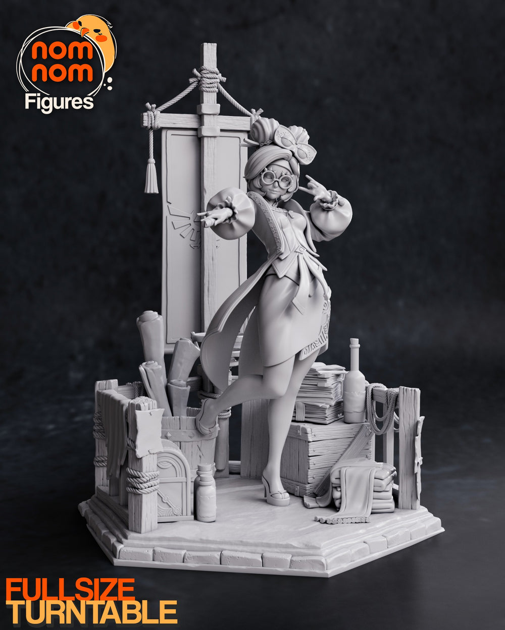 Purah — The Legend of Zelda — Statue by NomNom