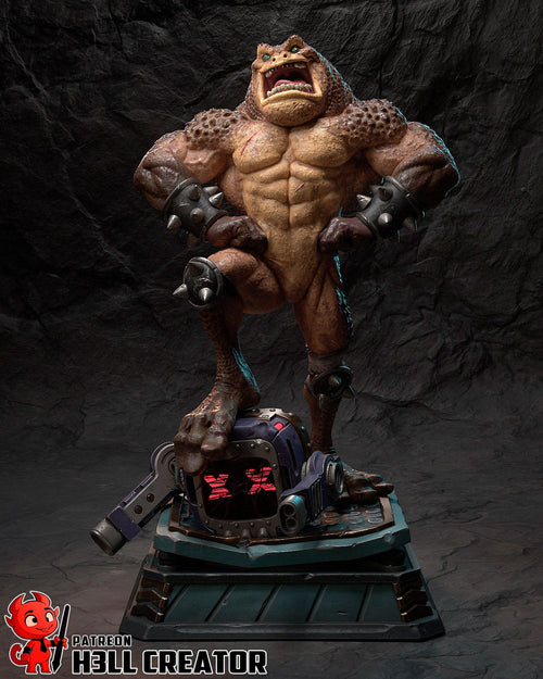 Pimple — battletoads — Statue by H3llcreator