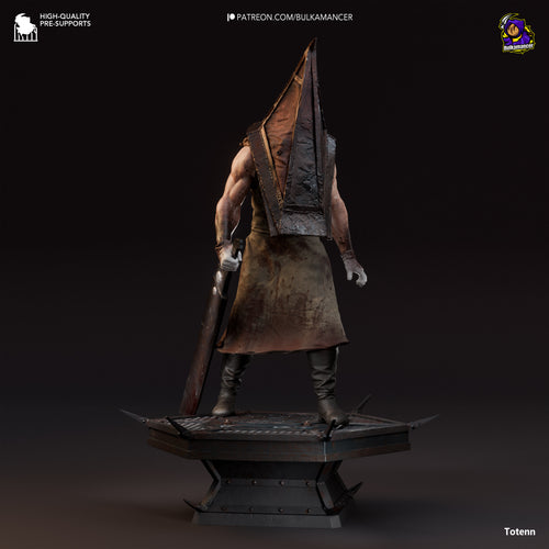 Pyramid Head — silent hill — Statue by Bulkamancer
