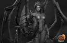 Queen of Blades — Starcraft — Statue by NomNom
