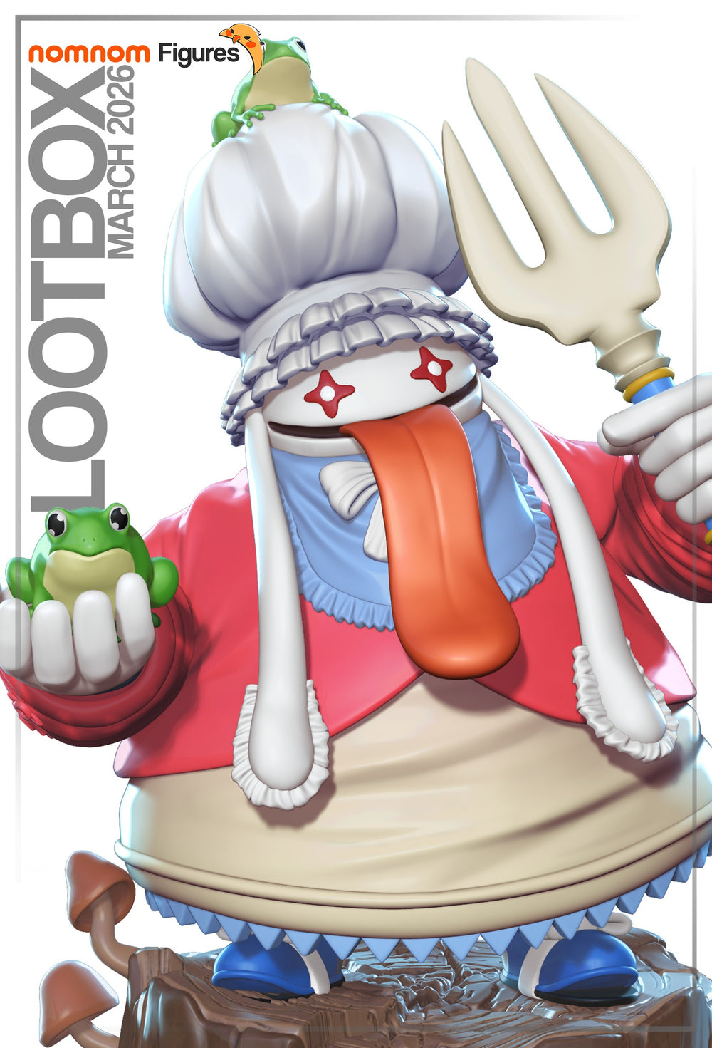 Quina Quen — Final Fantasy IX — Statue by NomNom