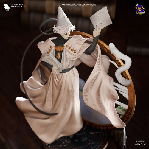 Qifrey — Witch Hat Atelier — Statue by Bulkamancer