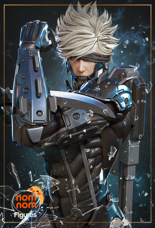 Raiden — Metal Gear — Statue by NomNom