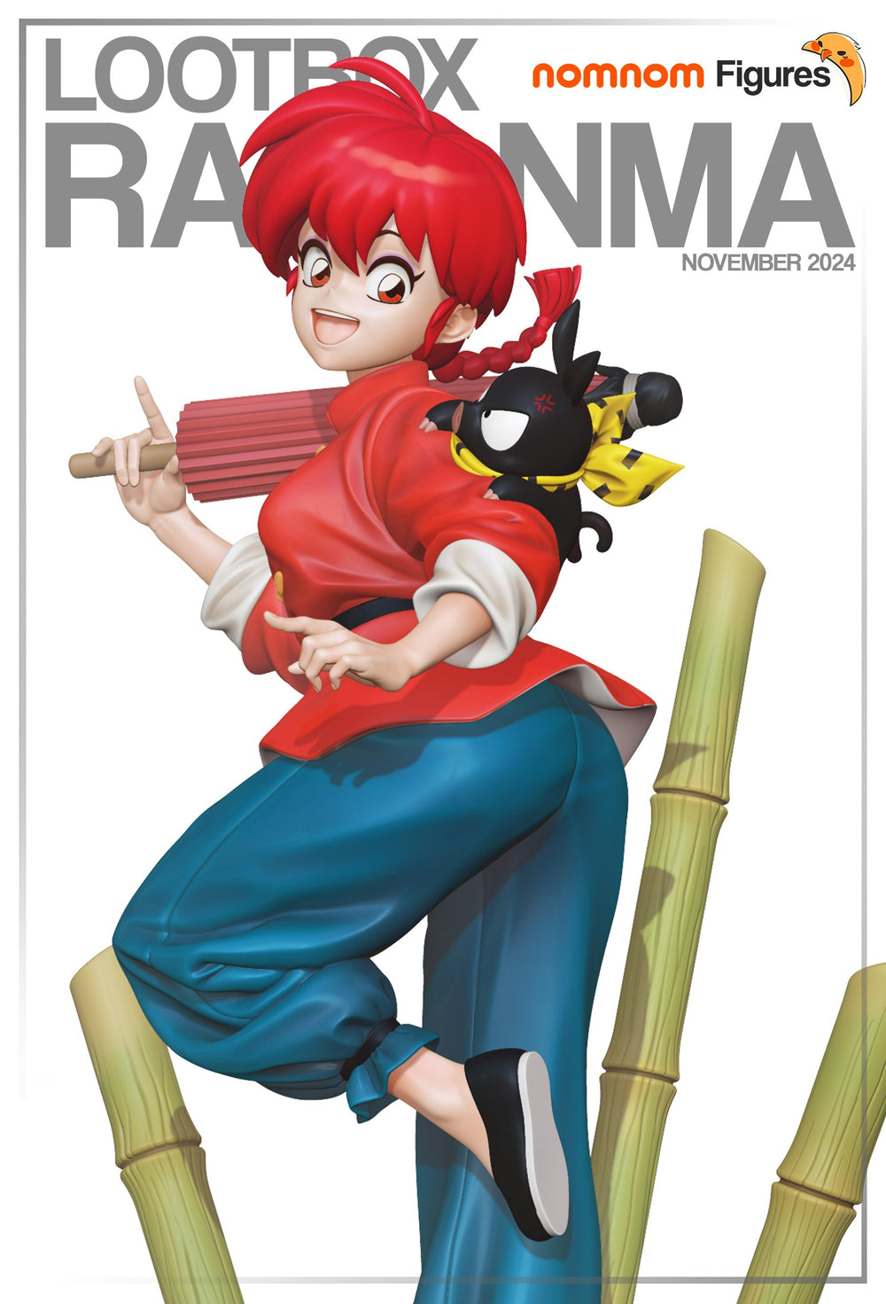 Ranma — Ranma 1/2 — Statue by NomNom