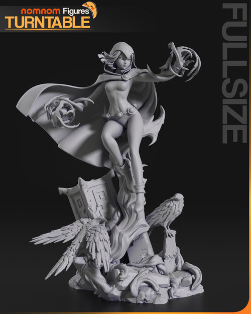 Raven — Teen Titans — Statue by NomNom