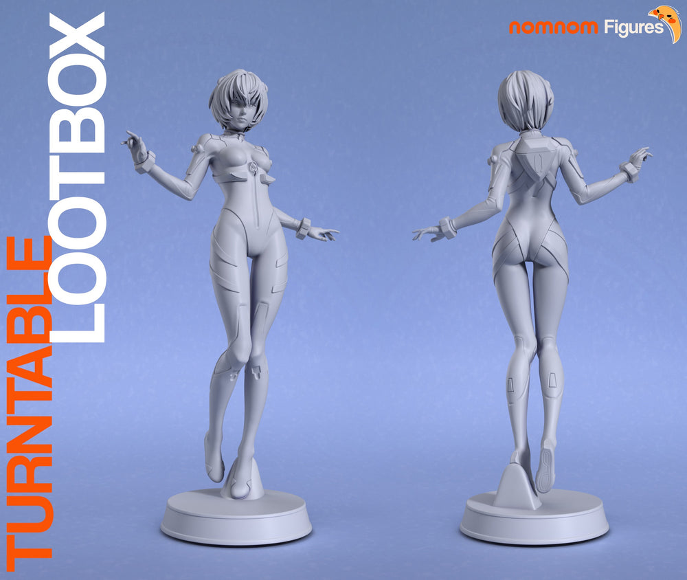 Rei Ayanami — Evangelion — Statue by NomNom