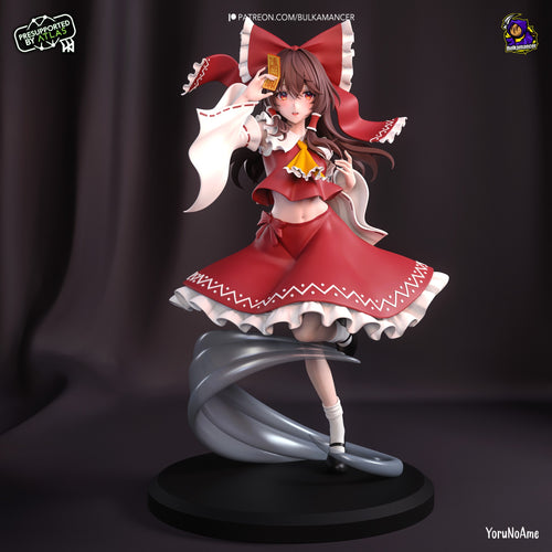 Reimu Hakurei — Touhou Project — Statue by Bulkamancer
