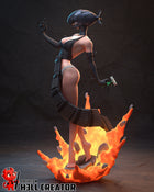 Reze Extra — chainsaw man — Statue by H3llcreator