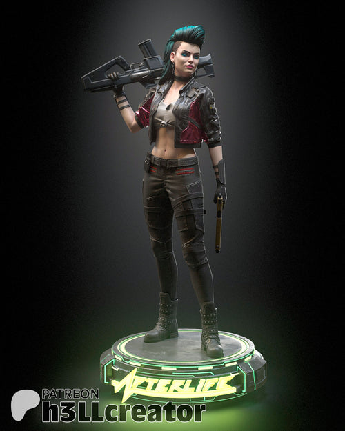 Rogue Amendiares — high on life — Statue by H3llcreator