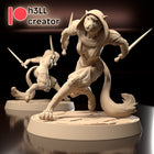 Rogue khajiit — bethesda — Statue by H3llcreator