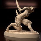Rogue khajiit — bethesda — Statue by H3llcreator